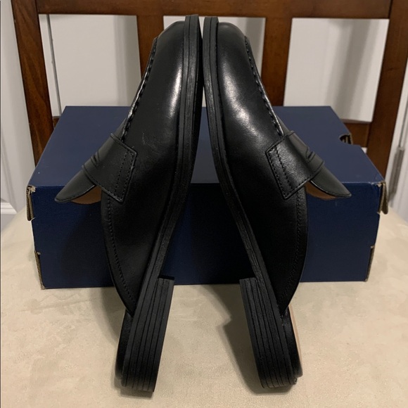 Cole Haan Black Slip-On Loafers - Picture 5 of 10